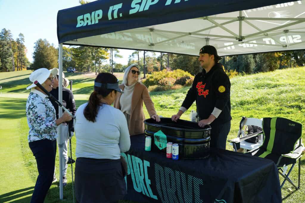 Vendor booth at a Smashing Nines event