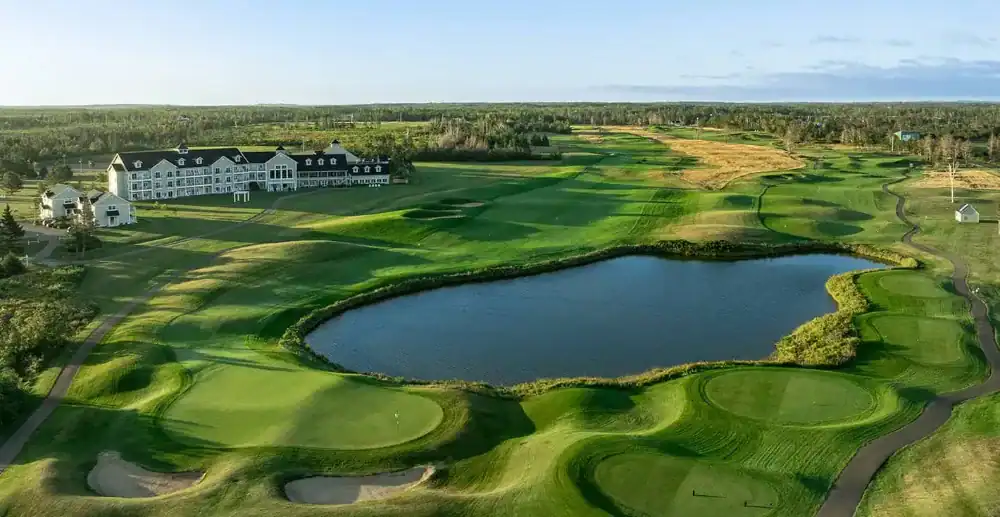Rodd Crowbush Golf and Beach Resort and course in Prince Edward Island